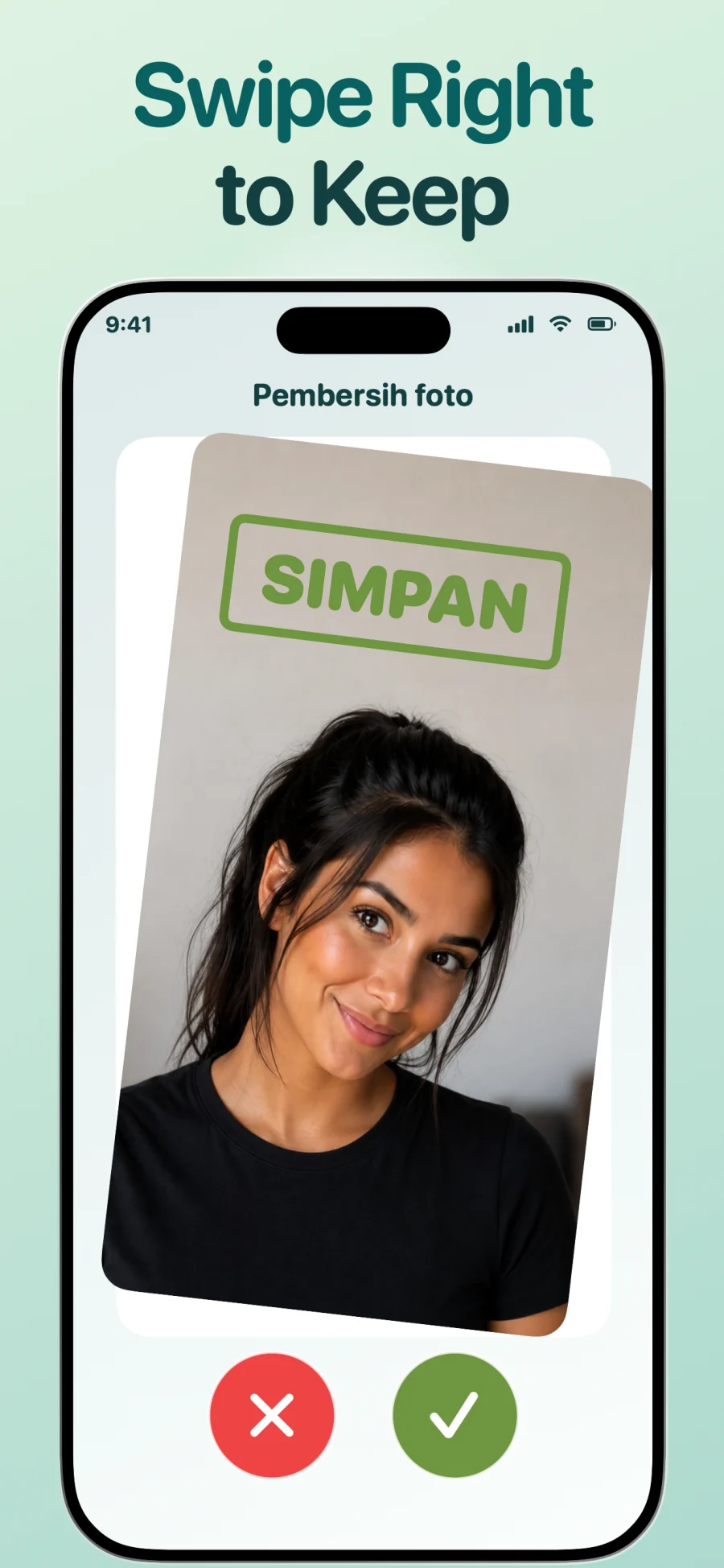 Whoosh Smart Cleaner: layar aplikasi 2